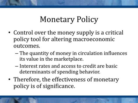 Ppt Monetary Policy Powerpoint Presentation Id3143454