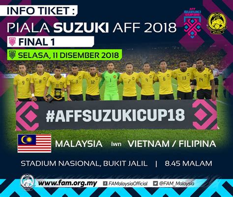Buletin tv3 1 year ago. INFO TIKET FINAL PIALA SUZUKI AFF 2019 | HARIMAU MALAYA ...