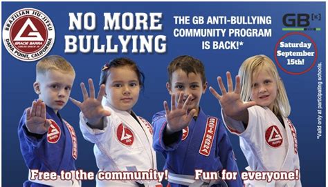 anti bullying flyer big | Gracie Barra Dana Point | Gracie Barra Dana Point