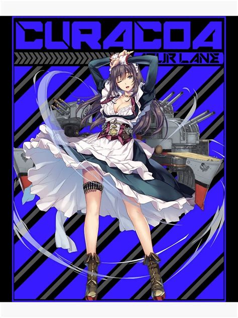 Azur Lane Curacoa Classic Poster For Sale By Branchlozar Redbubble