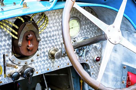 Bugatti Type 35 Vintage Race Car Dashboard Detail Photograph By Sjoerd