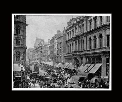 Cheapside London England 1890 Vintage Photo Print Original Etsy