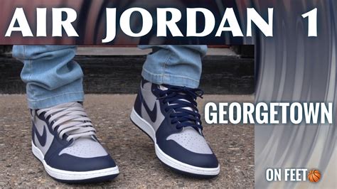 Air Jordan 1 High 85 Georgetown On Feet And Review What You Need To Know