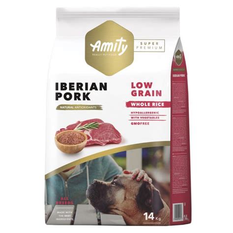Amity Super Premium Low Grain Adult Iberian Pork Petzoo