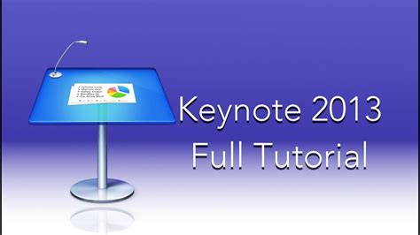 Keynote 2013 Full Tutorial Youtube