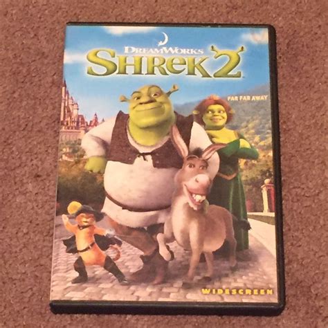 Shrek 2 Dvd Movie Childrens Animated 2004 Widescreen Pg Dvd
