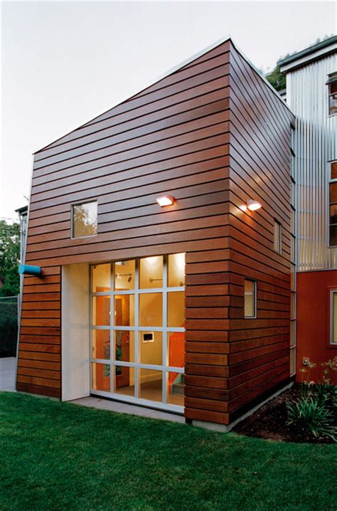 Seattle Home Exterior Ipe Siding Modern Exterior Seattle By