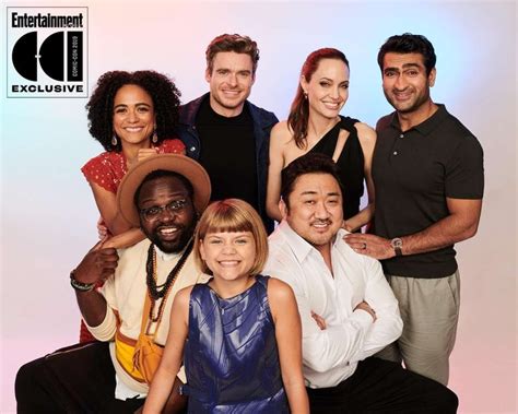 Eternals is based on a comic book written by jack kirby for marvel which speaking of the diverse cast for the film, nanjiani said: Eternals: la prima foto del cast del cinecomic Marvel ...