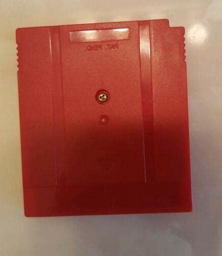 Pokemon Red Version Gbc Gameboy Color Reproduction Ships