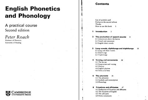English Phonetics And Phonology Song Ngữ Pdf 1492 Việclàmvuicom