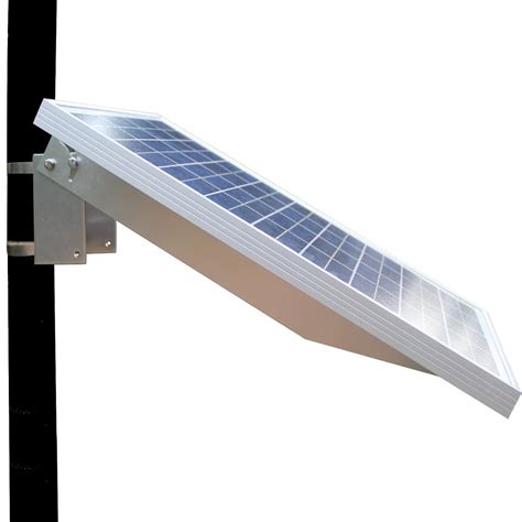 Solar Panel Pole Mount Kit Single Arm Pole Wall Mounting Brackets Supp