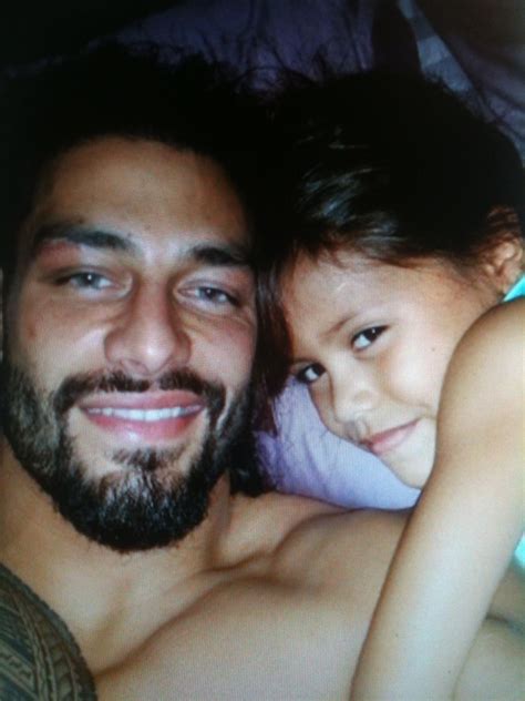 The Most Cutest Picture Ive Seen In A Long Time Roman Reigns And His Daughter Jojo Roman