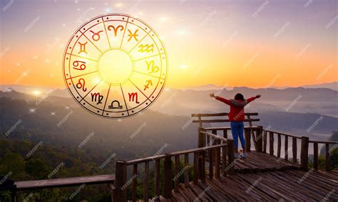 Premium Photo Zodiac Signs Inside Of Horoscope Circle Astrology And