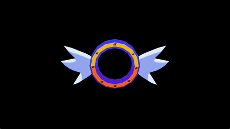 Sonicexe Logo But With No Sonic And Banner 3d Model By Coldcrazygoku