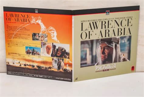 Lawrence Of Arabia David Lean Alec Guinness Anthony Laserdisc Pilf