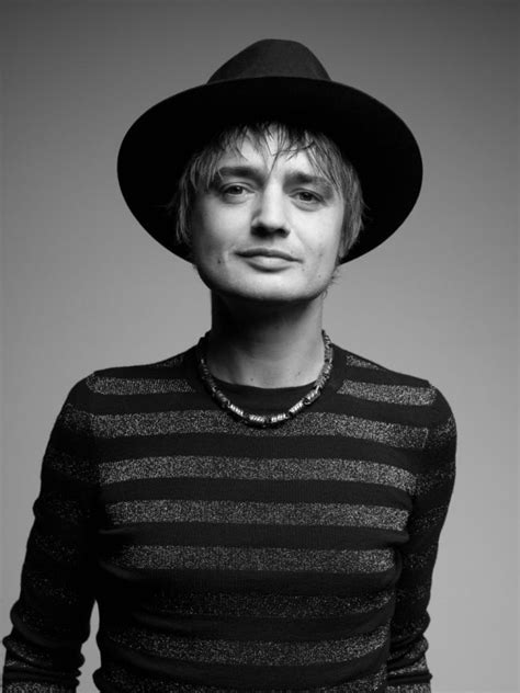 The singer, who is currently promoting his debut album. Pete Doherty | Thierry Le Goues Photographer