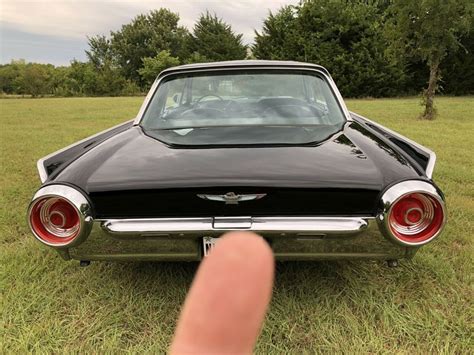 1962 Ford Thunderbird Hardtop Coupe Black Rwd Automatic For Sale Ford
