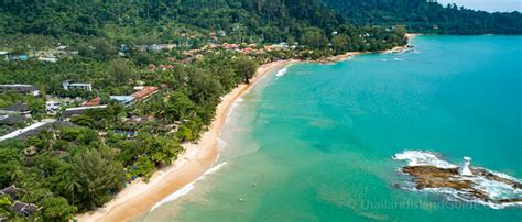 Discover Nang Thong Beach On Khao Lak From The Air ~ Thailand Island Guide