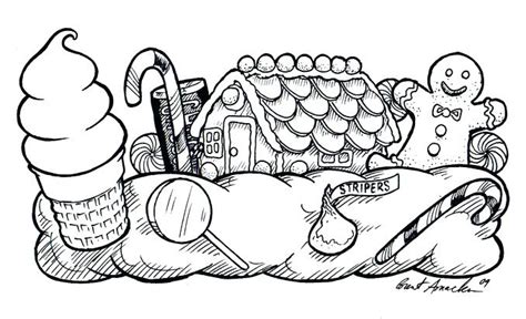 Candyland Coloring Printables Coloring Pages