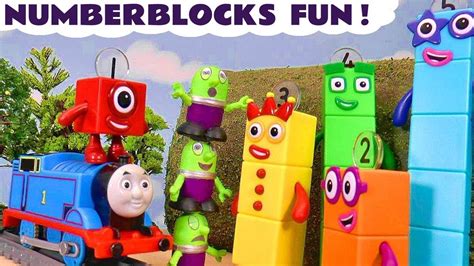Fun Stories With Numberblocks Toy Trains And Funlings Youtube