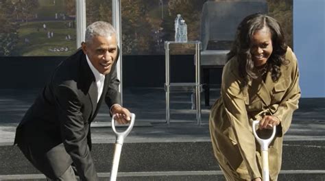 Barack Obama Breaks Ground At His Own Presidential Center Courthouse News Service