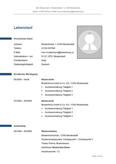 Welche fehler im lebenslauf werden von vielen bewerbern gemacht? Arbeitslos Im Lebenslauf Schreiben / Tabellarischer ...