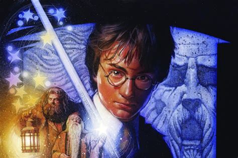 Unpublished Harry Potter Artwork By Drew Struzan Daniel J Radcliffe