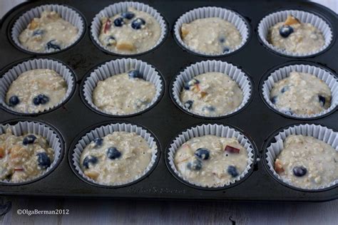 Mango And Tomato Slightly Healthier Muffins Blueberry Peach Oatmeal