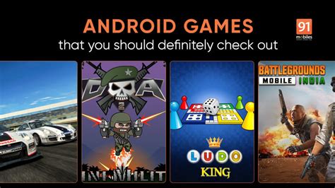 The Best 5 Android Games To Play Now