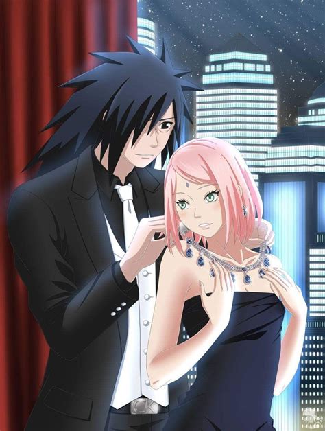 Madara And Sakura Uchiha 😍 ️ ️ ️ So Beautiful 😍 Casais Bonitos De