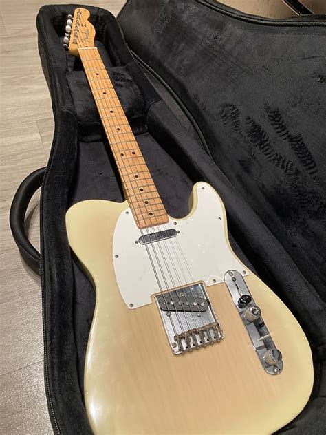 Fender James Burton Telecaster 1996 Blonde Over Ash Rare Reverb