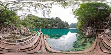 360° View Of Kayangan Lake In Coron Island Palawan Philippines Alamy