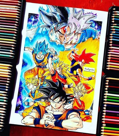 Guuhdesenhos 530.711 views3 years ago. Curso de desenho, como desenhar o goku | Dragon ball ...