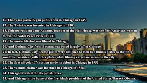 Interesting Facts About Chicago Others