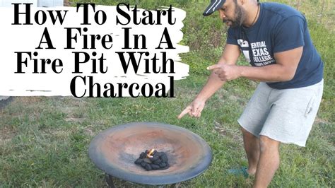 We did not find results for: How To Start A Fire In A Fire Pit With Charcoal | DIY Fire ...