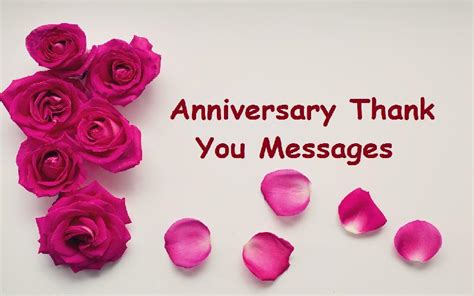 Thank You Messages For Anniversary Wishes Wishes Messages Blog Images