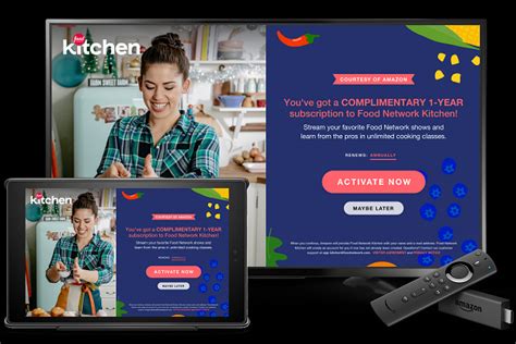 Amazon Offers Free Year of Food Network Kitchen App with Live Cooking