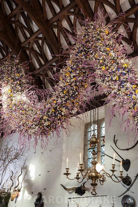 CAROLE DRAKE | 60' long dried flower garland made from over 30,000