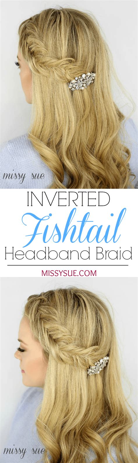 Dutch Fishtail Headband Braid