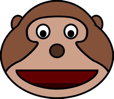Monkey Head By Laobc Cartoon Monkey Head