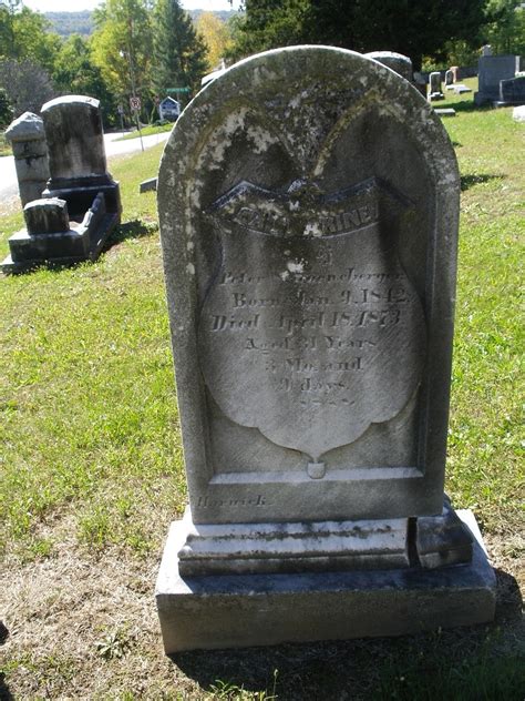 Catherine Schaffer Schoenberger 1842 1873 Monumento Find A Grave