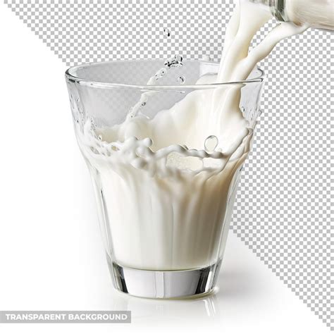 Premium Psd Psd Milk Splash Isolated Without Background