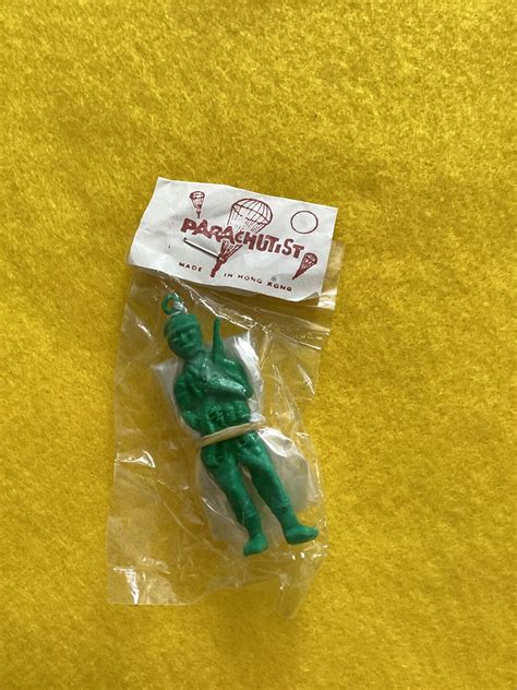 Vintage Parachute Toy New In Package Etsy