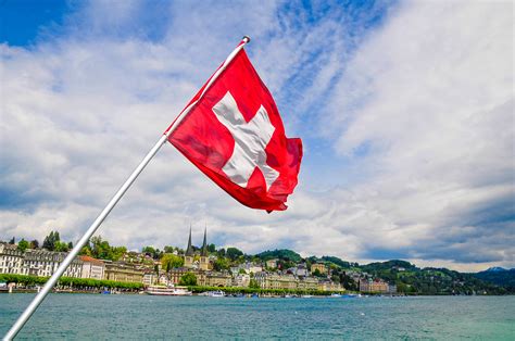 Swiss Flag Lake Lucerne Swiss Khairul Abdullah Flickr