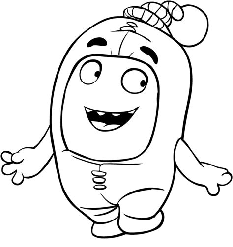 For kids & adults you can print oddbods or color online. Newt Of Oddbods Coloring Page - Free Printable Coloring ...