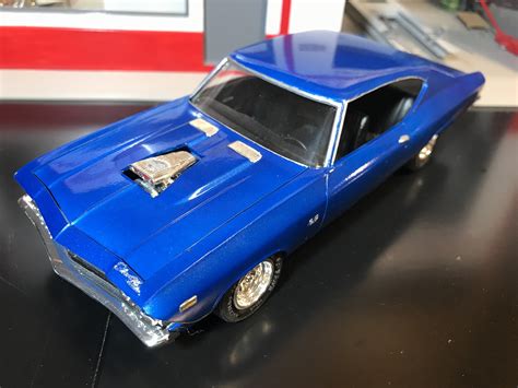 Chevy Chevelle Hardtop Plastic Model Car Kit Scale Pictures By Lnragl
