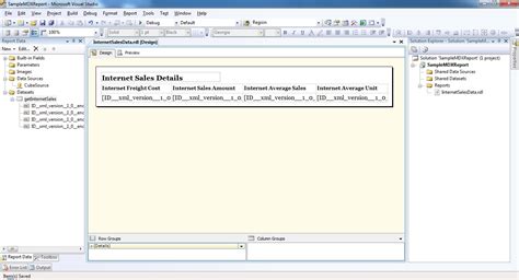 Ssrs Report With Single And Multi Selection Parameter Using Mdx Query