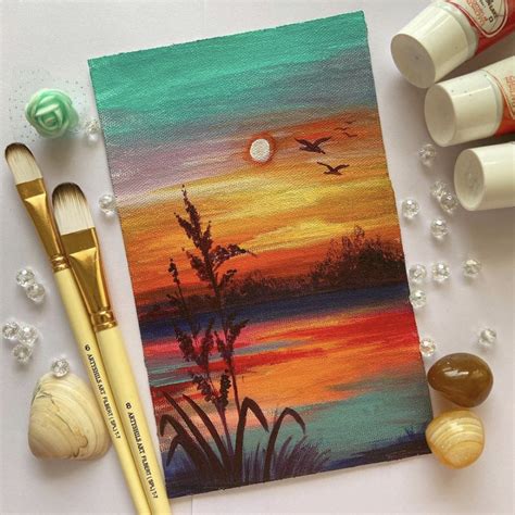 80 Excellent But Simple Acrylic Painting Ideas For Be