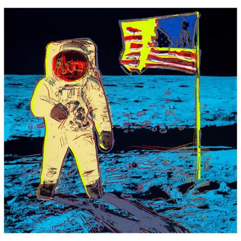 Bid Now Andy Warhol Moonwalk Limited Edition Silk Screen Print From