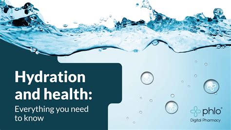 Hydration And Health Phlo Blog